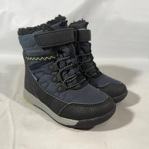 Merrell Toddler Snow Crush 3.0 Jr Waterproof 200Gram Boot Unisex Child Size 9M - Picture 1 of 11