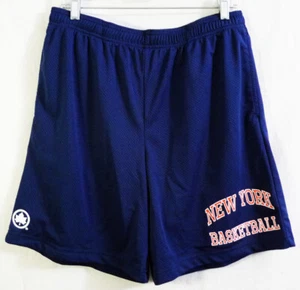Only NY Navy Blue NYC Parks Basketball Shorts size Large - Picture 1 of 12