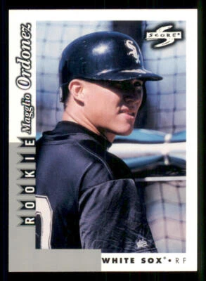 1998 Score Rookie Traded #244 Magglio Ordonez RC - Image 1 of 2