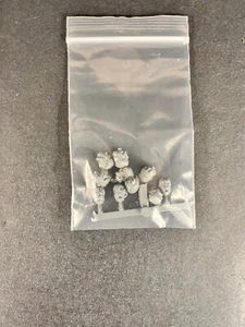 Warhammer 40k Space Marine Bare Heads, Helmets Bit Lot x10 Various Designs - B1 - Picture 1 of 2