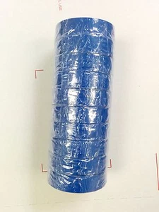 (10 piezas) *NUEVO* PVC AZUL Cinta Eléctrica Vinilo Plástico UL 3/4" X 55 pies - Imagen 1 de 3