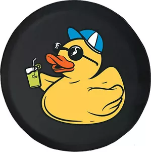 Spare Tire Cover Cool Yellow Duck Fits Jeeps Many Vehicles - Picture 1 of 5