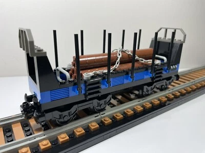 LEGO Set 10013 vagones de carga abiertos trenes 9V mi propio tren 2001 INCOMPLETO Foto 1 de 4