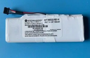 AVT-900323 ICC NEXERGY BATERÍA DE IONES DE LITIO VOLTIO 7,4 TAPA 1800mAH REV K 2 CELDAS - Imagen 1 de 5