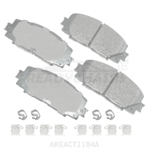 Akebono Brake ProACT Ultra-Premium Bra ke Pads - Front ACT1184A - Picture 1 of 2