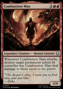 Magic The Gathering - Combustion Man 127 Avatar: The Last Airbender U - Lámina - Imagen 1 de 2