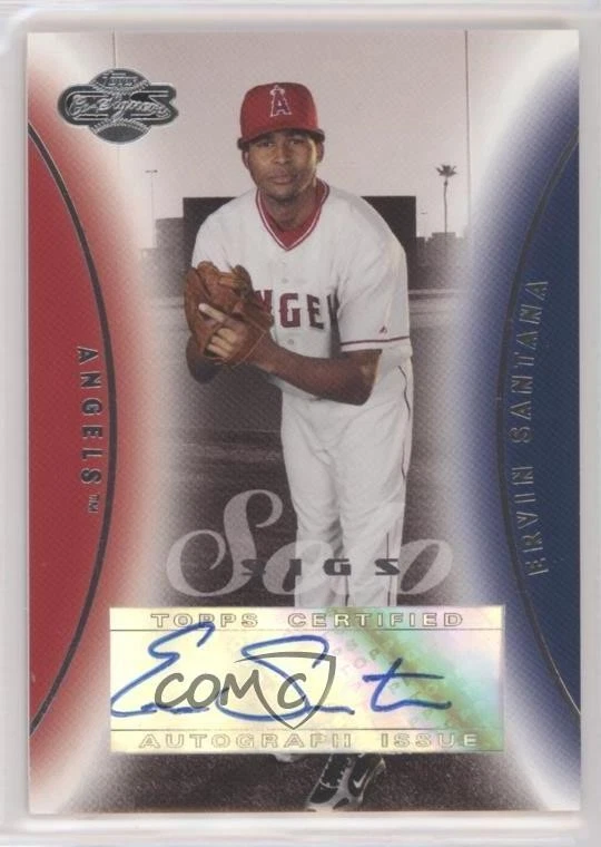 2006 Topps Co-Signers Solo Sigs Ervin Santana #SS-ES Auto - Image 1 of 2