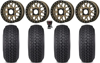 KS235 Grenade 15" Wheels Bronze 30" Regulator 2 Tires Polaris Sportsman / RZR / - Image 1 of 4