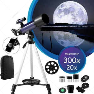 40070 Telescope with Adjustable Tripod Phone Adapter 20X-300X for Moon Watching - Picture 1 of 11