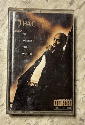 Tupac Shakur 2PAC Me Against The World 1995 Cassette Tape Tested Works GUC - Image 1 of 4