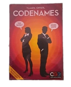 Codenames Fun Top Secret Word Game Ages 10+ Players 2-8 New Sealed  - Picture 1 of 2