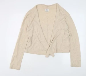 Noa Noa Women's Beige Wrap Jumper - Size M - Picture 1 of 12