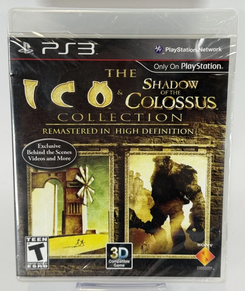 THE ICO & SHADOW OF THE COLOSSUS COLLECTION - SONY PS3 PLAYSTATION 3 *BRAND NEW* - Image 1 of 2