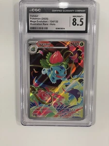 Pokemon Ivysaur #134/132 Mega Evolution Illustration Rare CGC 8,5 NM/Mint+ - Bild 1 von 2