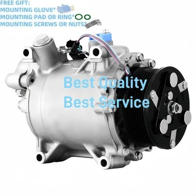 New A/C AC Compressor For Fits 2007 2008 2009 2010 2011 FOR Honda CRV CR-V 2.4L - Image 1 of 3