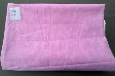 FABRIC Cotton PINK 142 x116 Sewing Craft Patchwork Quilting Remnants Offcuts - Image 1 of 4