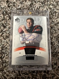 2003 SP AUTHENTIC CARSON PALMER PATCH AUTO /250 - Picture 1 of 3