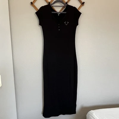 True Religion Henley Midi платье размер средний новый без ярлыков - Изображение 1 из 4