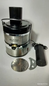 Jack LaLanne’s Stainless Steel Power Juicer Pro Model E-1189 Working - Picture 1 of 8