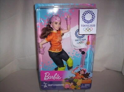 2019 Barbie Skateboarding Tokyo 2020 Olympics - Image 1 of 4