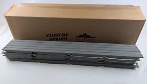 (20 pcs) 3/4" 5 Rib Panel Foam Outside Outer Closure Strips 3' w/ 9" on Center - Picture 1 of 8