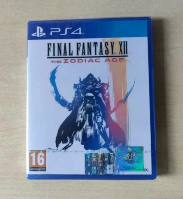 PS4 FINAL FANTASY XII THE ZODIAC AGE NUOVO ITALIANO PLAYSTATION 4 PAL SIGILLATO