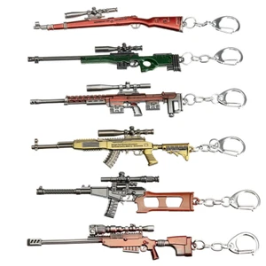 Waffen-Gewehr Schlüsselanhänger 3D Metallpistole, 3D Metal Pistol Keychain   - Bild 1 von 92