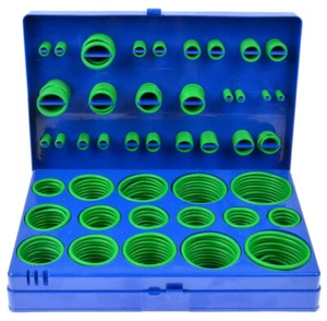 O-Ringe Oringe Sortiment Gummi Dichtringe Dichtungsringe Grün Set 419-tlg - Bild 1 von 5