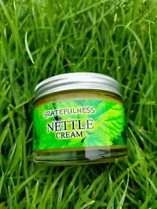 Handcrafted Nettle/Pokrzywa Cream Cleansing Acne Vascular Skin Anti-inflammatory - Picture 1 of 2