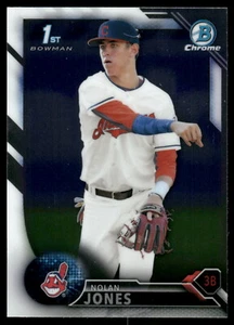 Tarjeta Bowman Chrome Draft 2016 Nolan Jones #BDC-32 1st Prospect - Imagen 1 de 2