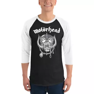 Motorhead Snaggletooth Logo 3/4 Ärmel Raglan Shirt - Bild 1 von 10