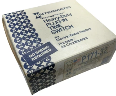 Intermatic P171-32 Heavy-Duty Plug-In Portable Time Switch, SPST, 20A, 125V - Image 1 of 4