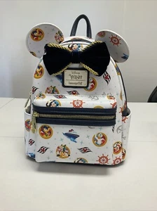 Disney Cruise Line Wish Mickey Mouse Loungefly Mini Backpack NWT! - Foto 1 di 5