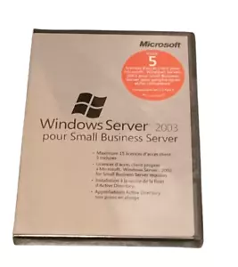 Microsoft Win Server 2003 pour Small Business Server Includes 5 Client License - Picture 1 of 2