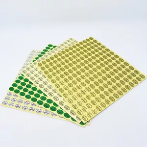 Quality Control QC Passed Labels Stickers Adhesive Label Oval Shape 0.9cmx1.3cm - Picture 1 of 13