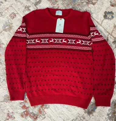 Suéter Navidad Class Club Dillards Talla 14/16 Nuevo Con Etiquetas Foto 1 de 4