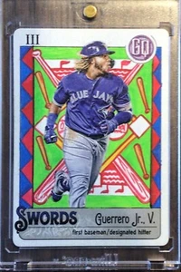 2021 Topps Gypsy Queen Vladimir Guerrero Jr. Tarot of the Diamond Artist 1/1 - Picture 1 of 2