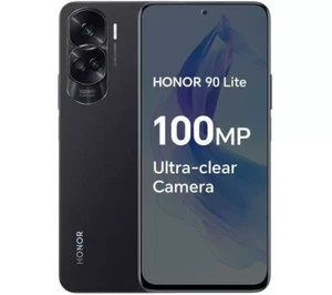 Honor 90 Lite 5G 6.7" 8GB / 256GB Unlocked Android Smart Phone - Black/Silver - Picture 1 of 17