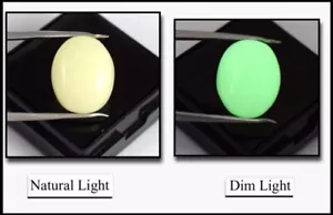 9.70 Ct Natural Color Changing Opal Gemstone Oval Cabochon Certified Y1643 Ebay - Picture 1 of 6