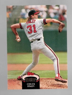 1992 Stadium Club #315 Chuck Finley NM/Mint - Image 1 of 2