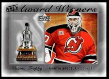 2007-08 Upper Deck NHL Award Winners Martin Brodeur New Jersey Devils #AW2 R55