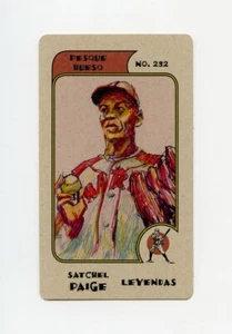 #TN22638 SATCHEL PAIGE Negro League Baseball Mexican Beer Card - Bild 1 von 1