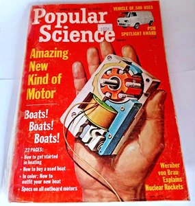 Popular Science Magazine - Monthly Booklet March 1963 Vintage Collectible. - Picture 1 of 7
