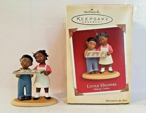 Hallmark Keepsakes 2005 Little Helpers Ornamento biscotti da forno mamma e figlio QXG4445 - Foto 1 di 8