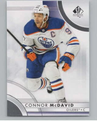 2023-24 SP Authentic #1 Connor McDavid  Edmonton Oilers V99841 - Image 1 of 3