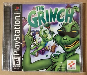 The Grinch (Sony PlayStation 1, 2000) PS1 Reg Card CIB Black Label Tested - Picture 1 of 3