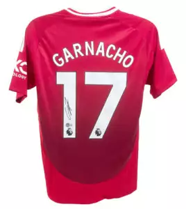 Alejandro Garnacho Signed Manchester United Jersey (Beckett) - Picture 1 of 3