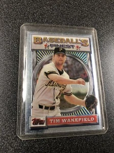 1993 Topps Finest Tim Wakefield #37 Pirates - Picture 1 of 3