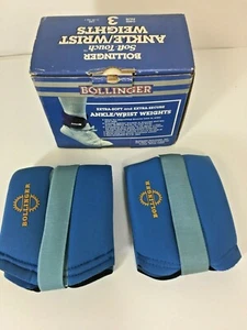 Bollinger Gewichte Soft Touch Knöchel-/Handgelenkgewichte (je ein Paar) 3 Pfund/1,5 Pfund - Bild 1 von 4