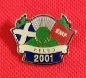 British Motorcyclists Federation BMF Kelso 2001 Pin Badge - Picture 1 of 7